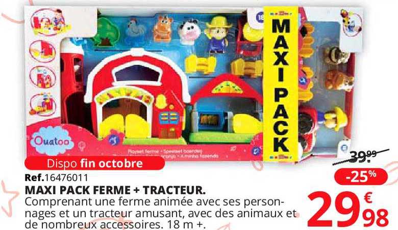 Maxi Pack Ferme + Tracteur