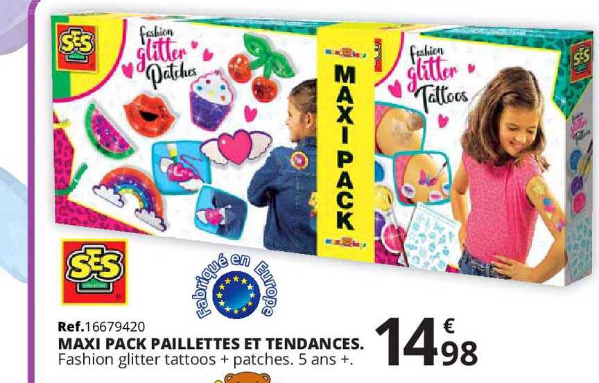 maxi pack paillettes et tendances