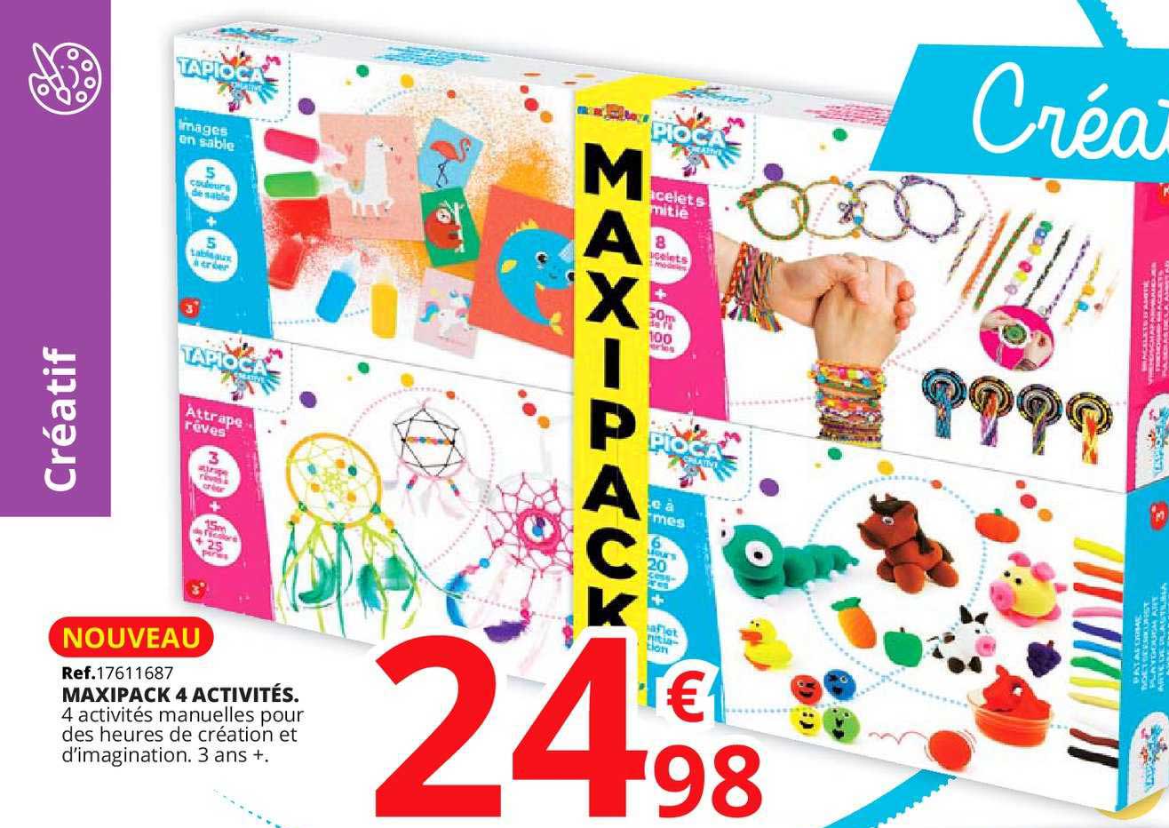 maxipack 4 activités