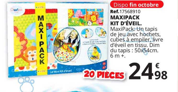 maxipack kit d'éveil