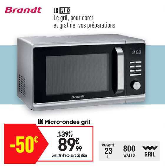 micro-ondes gril