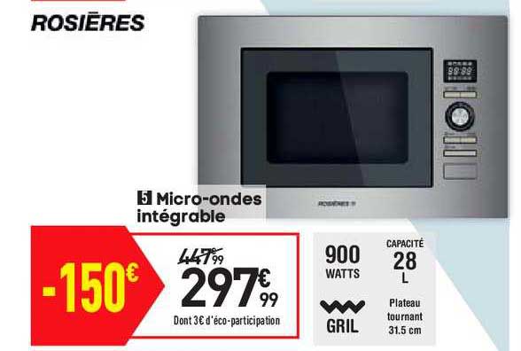 micro-ondes intégrable