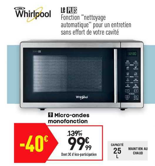 micro-ondes monofonction