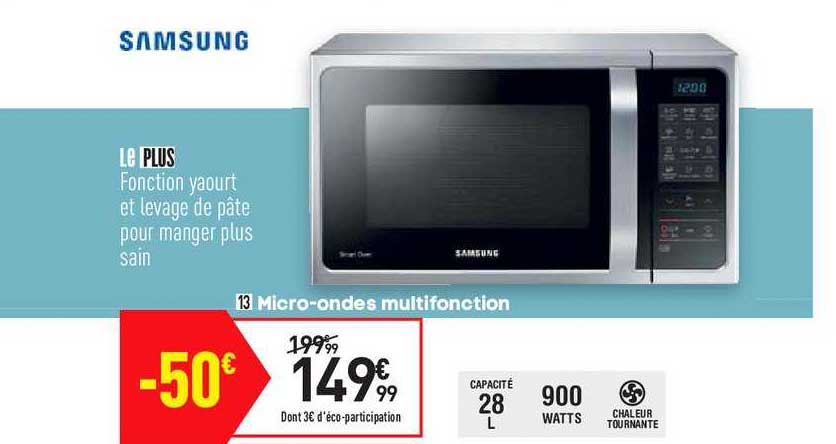 micro-ondes multifonction