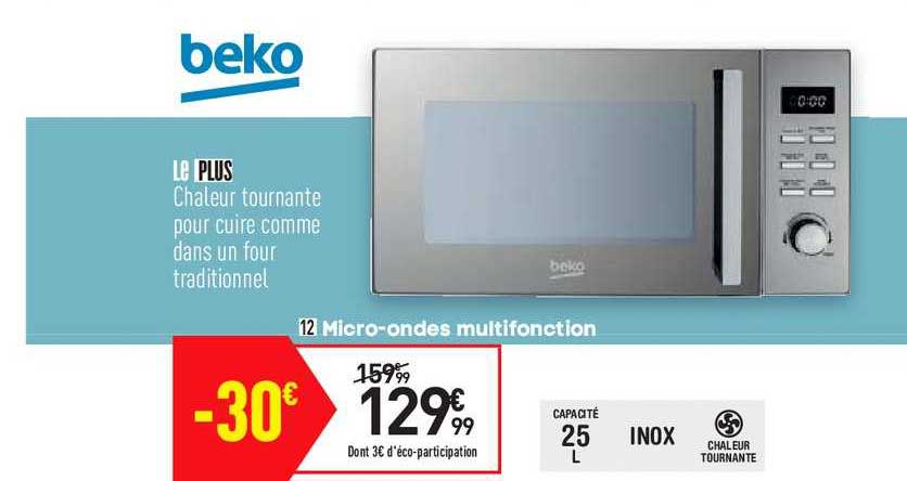 micro-ondes multifonction