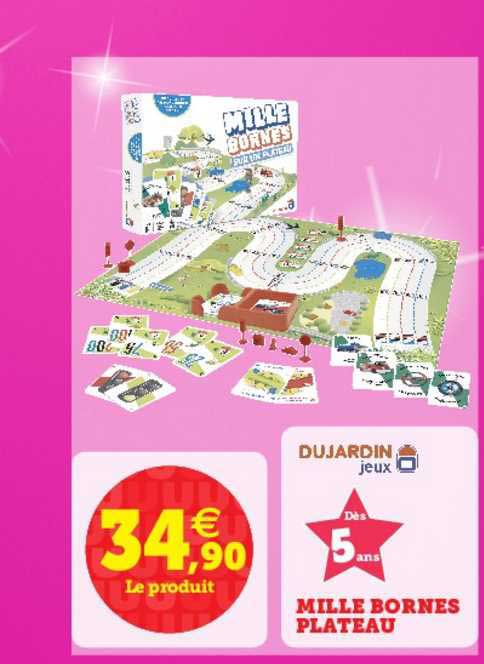 mille bornes plateau dujardin jeux