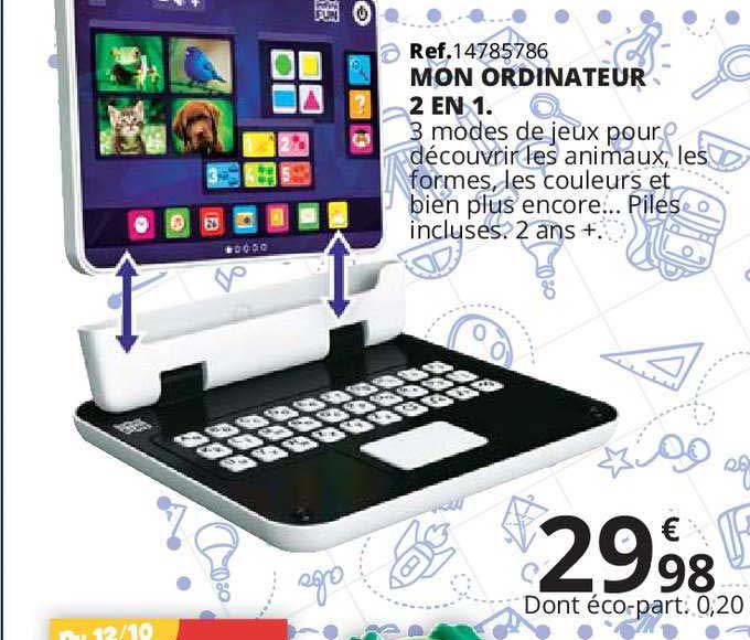 mon ordinateur 2 en 1