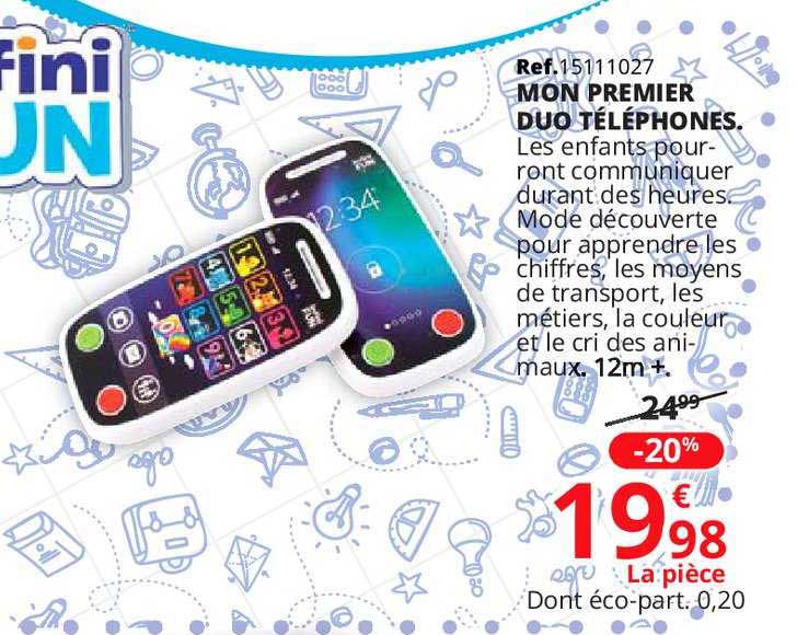 mon premier duo téléphones
