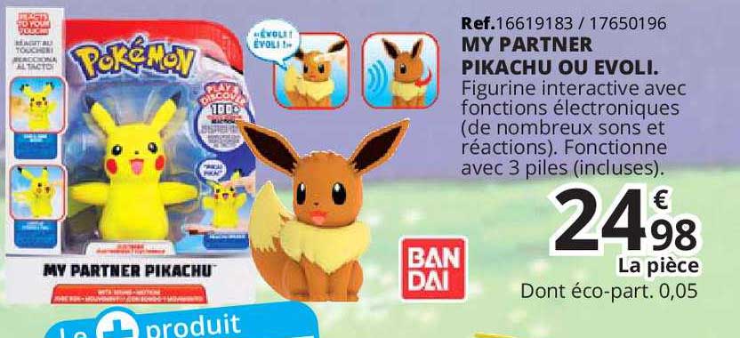 My Partner Pikachu Ou Evoli