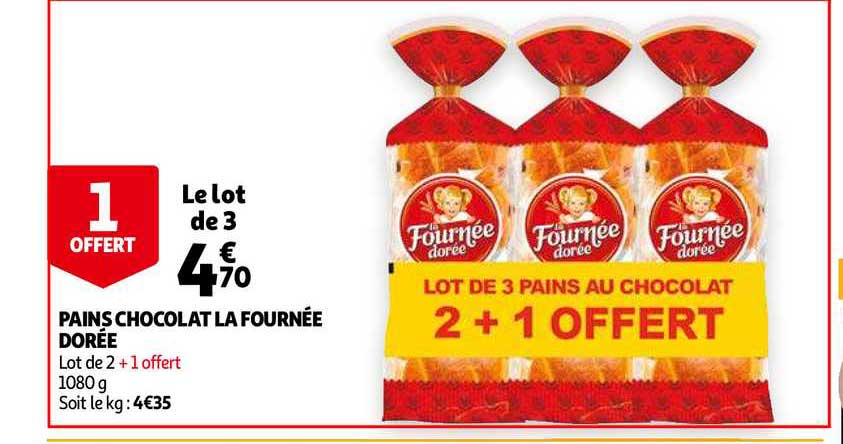 pains chocolat la fournée dorée