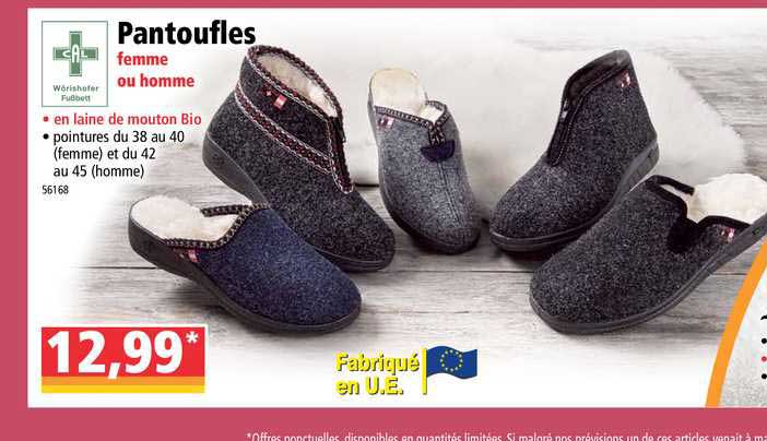 pantoufles femme ou homme cal