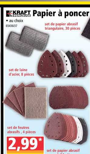 papier à poncer kraft werkzeuge