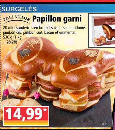 Papillon Garni Poulaillon