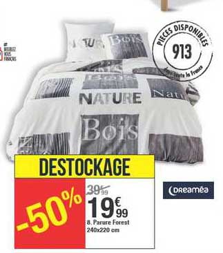 parure forest 240x220 cm dreaméa