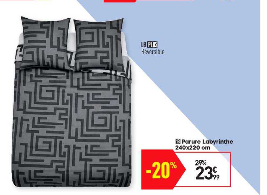 parure labyrinthe 240x220 cm