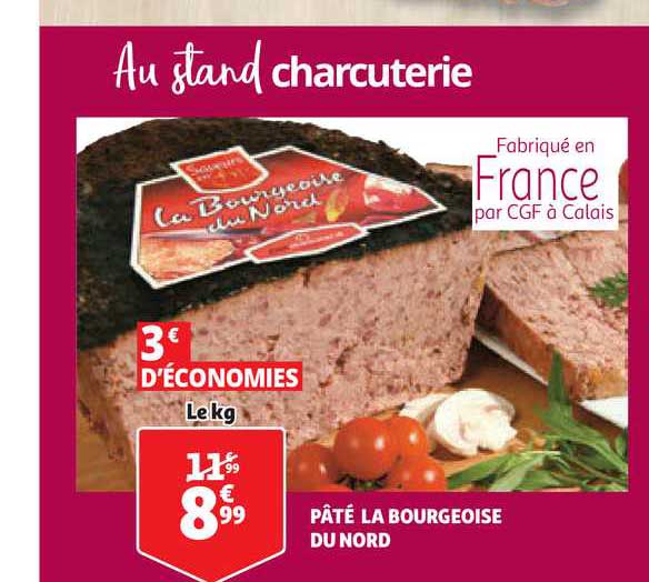 Pâté La Bourgeoise Du Nord