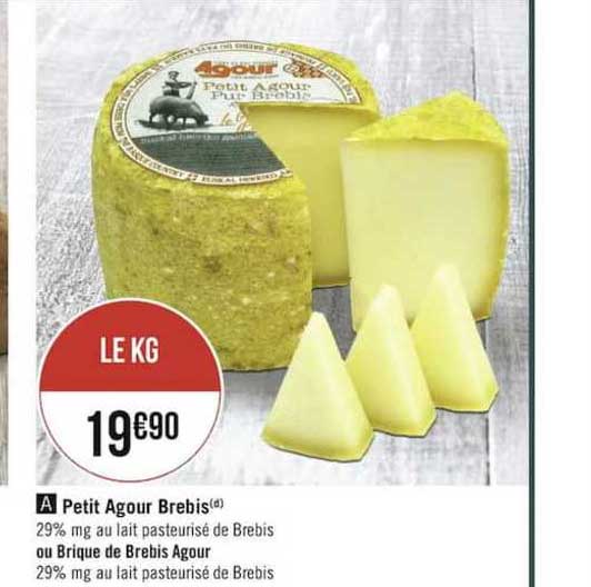 Petit Agour Brebis Ou Brique De Brebis Agour