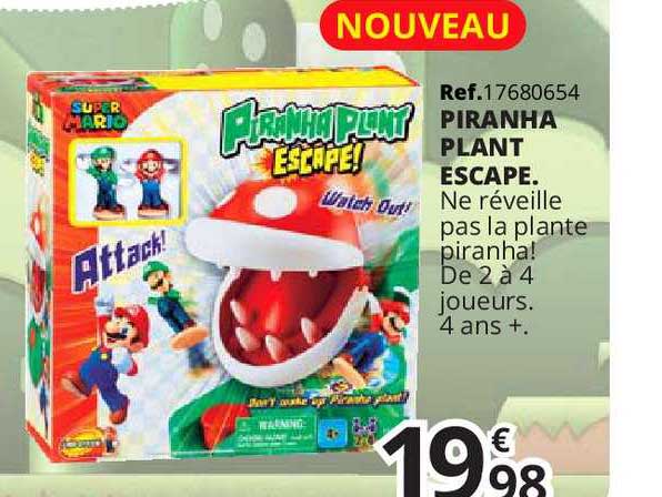 piranha plant escape