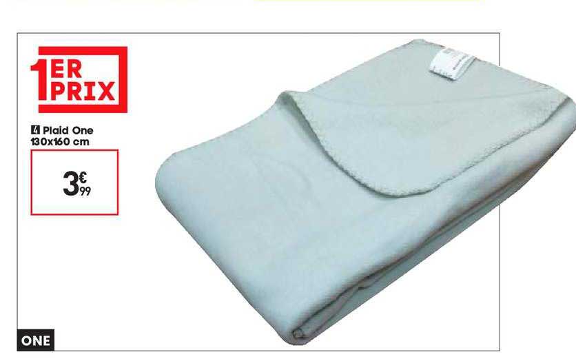 plaid one 130x160 cm