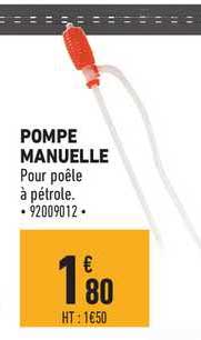Pompe Manuelle