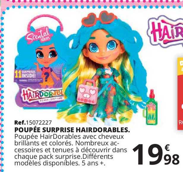 poupée surprise hairdorables