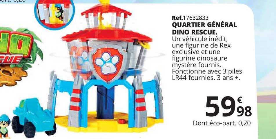 quartier général dino rescue