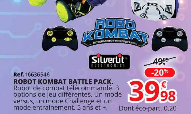 robot kombat battle pack silverlit