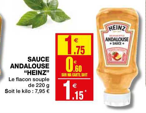 sauce andalouse "heinz"