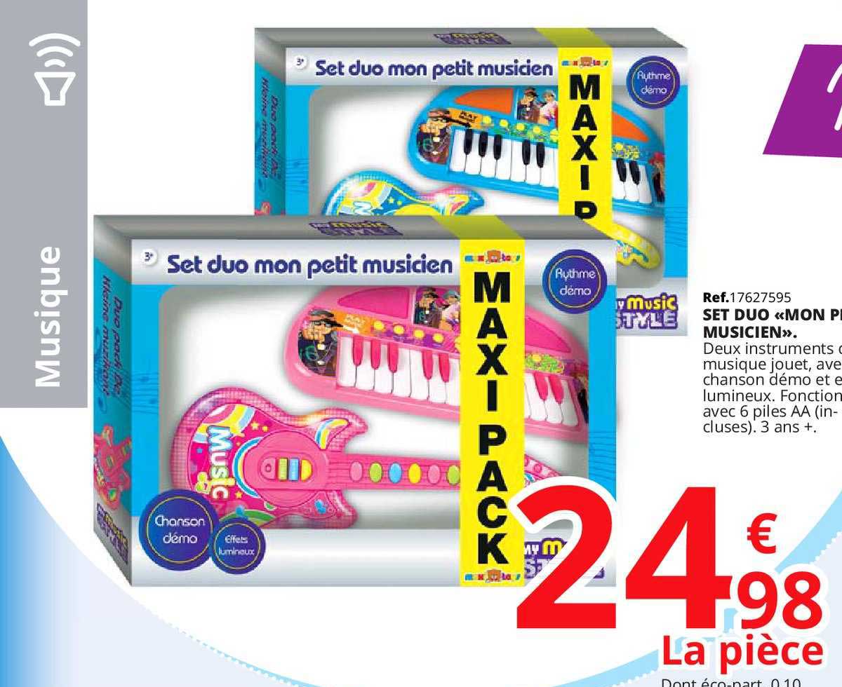 set duo mon pack musicien