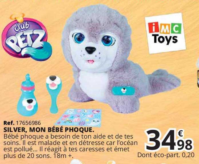 silver mon bébé phoque