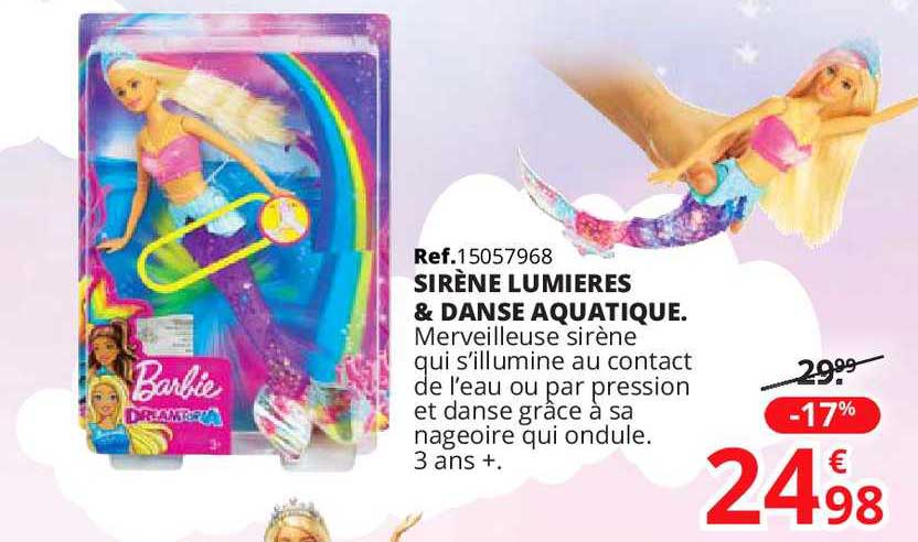 sirène lumières & danse aquatique