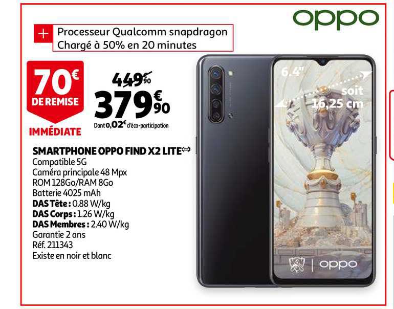 smartphone oppo find x2 lite