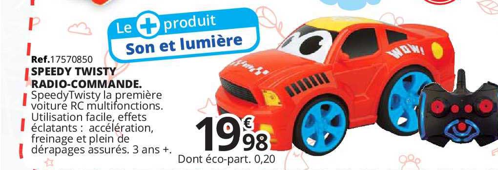 speedy twisty radio commande