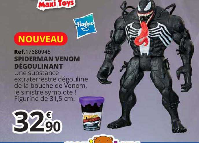 spiderman venom dégoulinant