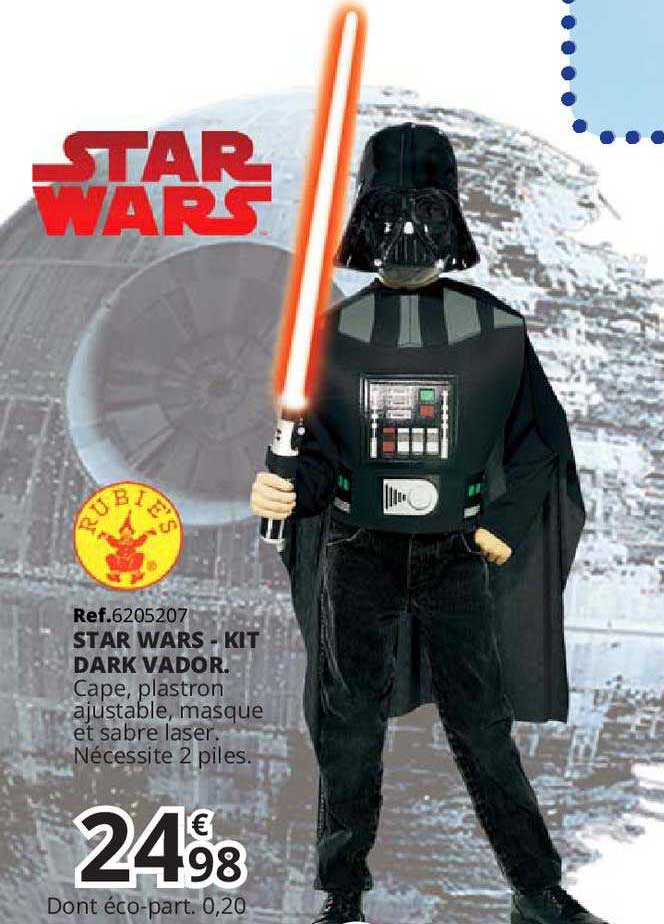 star wars kit dark vador