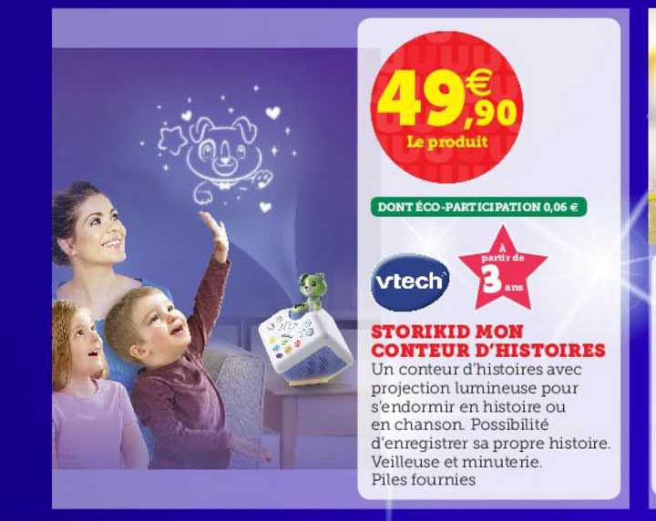 storikid mon conteur d'histoires vtech