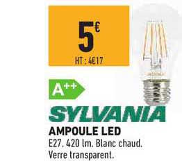 sylvania ampoule led