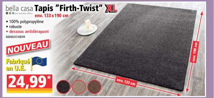 tapis firth twist bella casa