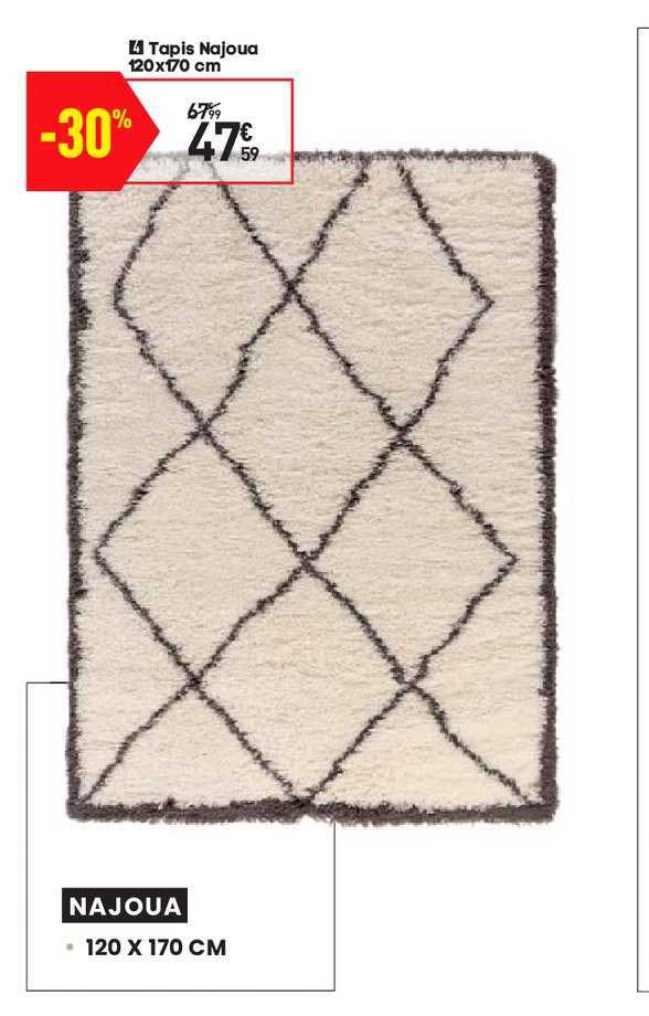 tapis najoua 120x170 cm
