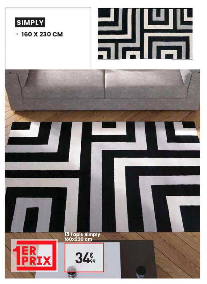tapis simply 160x230 cm