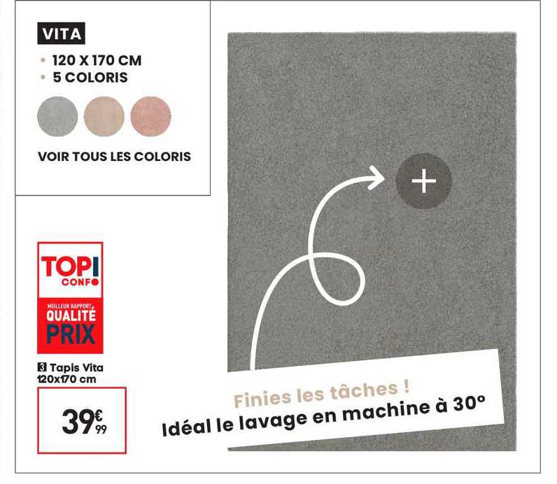 tapis vita 120x170 cm