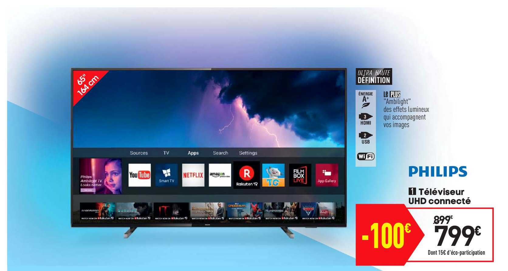 Téléviseur Uhd Connecté