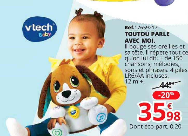 toutou parle avec moi vtech