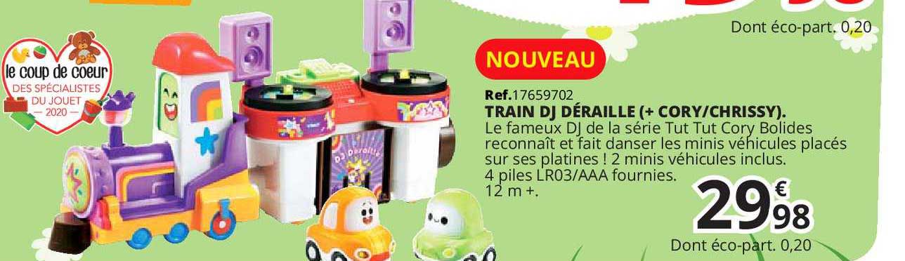 train dj déraille (+ cory chrissy)