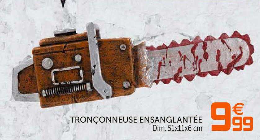Tronçonneuse Ensanglantée