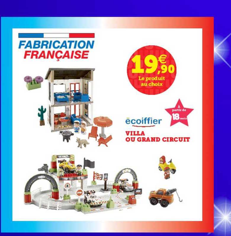 villa ou grand circuit ecoiffier