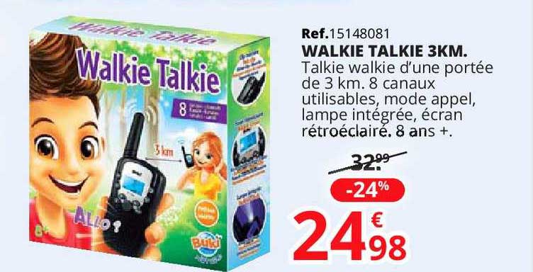 walkie talkie 3km