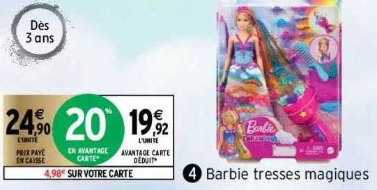 barbie tresses magiques