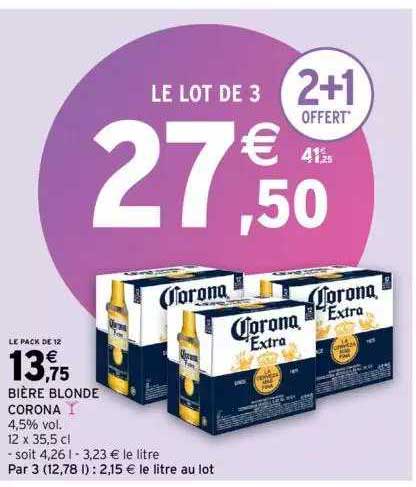 Bière Blonde Corona