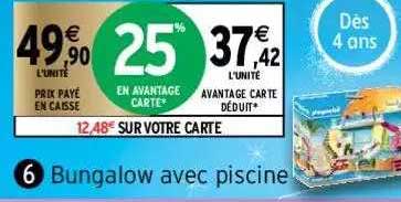 bungalow avec piscine